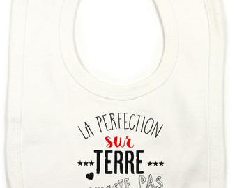 Bib humor "perfection on Earth"