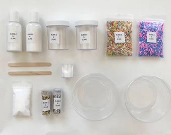 DIY Slime Kit with Free Gift Microbeads
