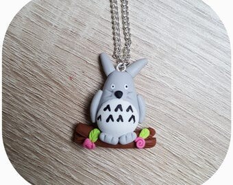 Cartoon hero "totoro" necklace (1)
