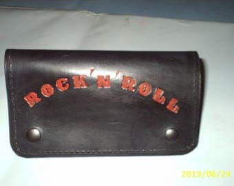 full grain cowhide leather wallet personalized
