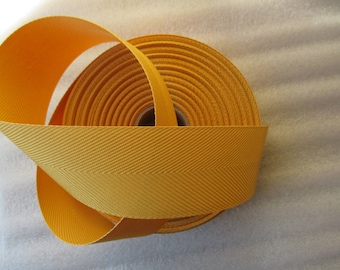 flexible 5 cm yellow cotton webbing