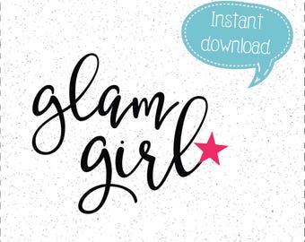 Download Glam svg | Etsy