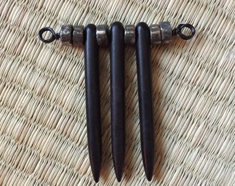 Black Turquoise Triplets x Iron Pyrite x