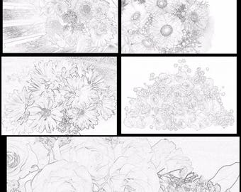 Abstract Coloring Pages PDF 20 Printable Blank Abstract