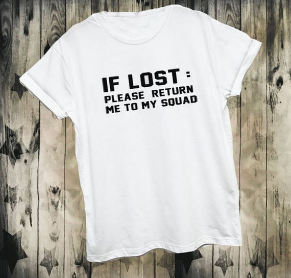 if lost shirt