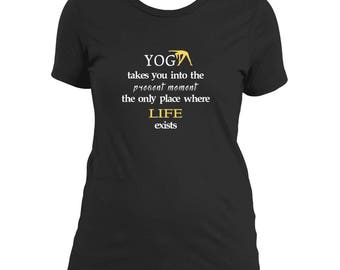 Yoga tshirt | Etsy