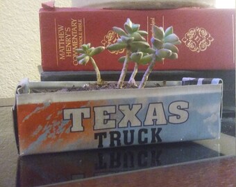 Texas Truck Planter With Succulent Texas Truck Planter With Succulent
