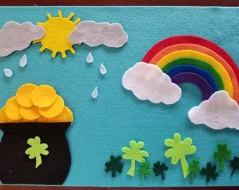 St. Patrick's Day Felt Board Fun