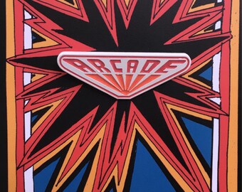 Stranger Things Season 2 Glow in the Dark Enamel Pin
