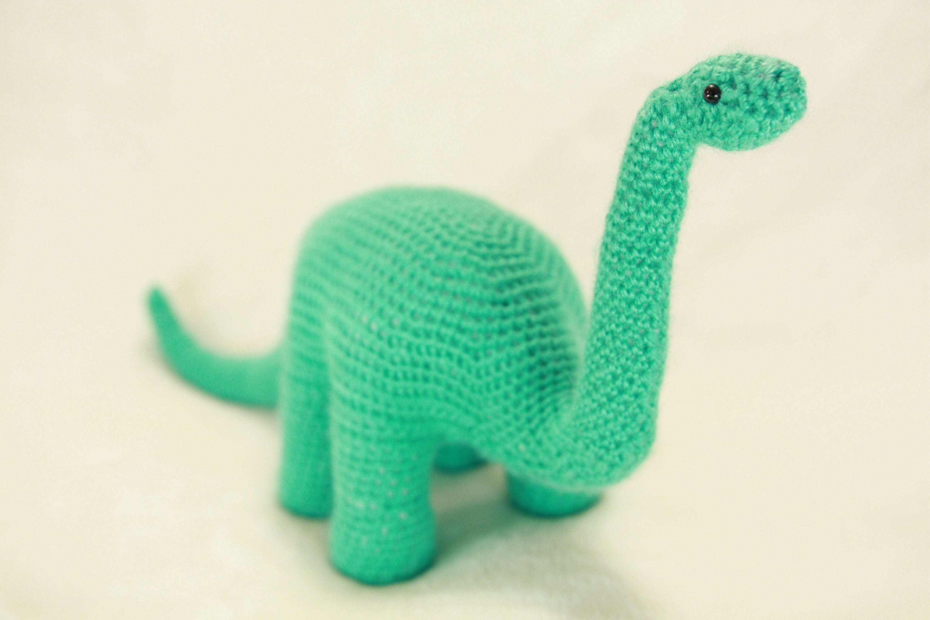 DIGITAL PDF Long Neck Dinosaur Crochet Pattern