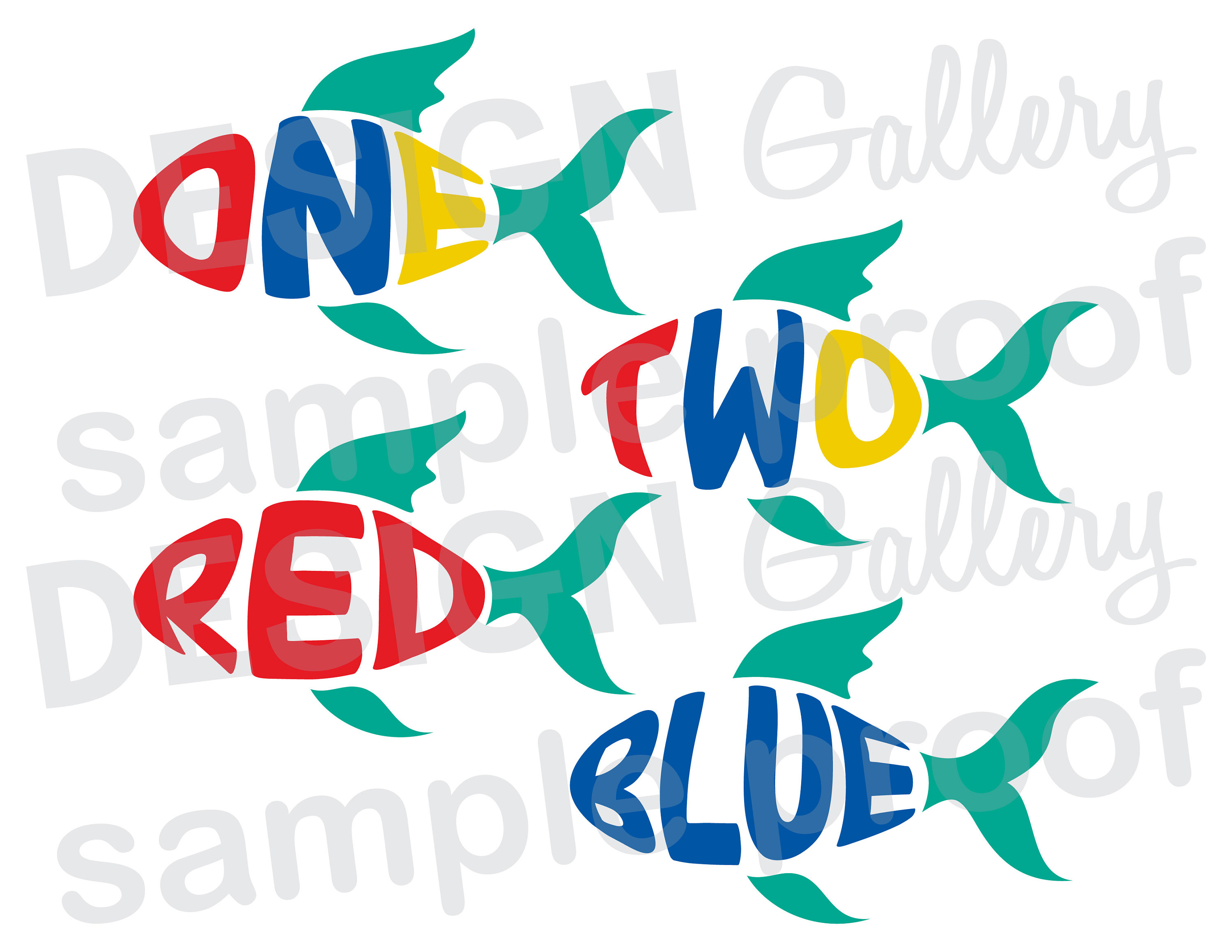 Download One Fish Two Fish Red Fish Blue Fish JPG png & SVG DXF cut
