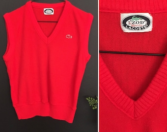 Golf sweater vest | Etsy
