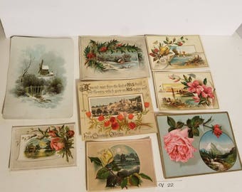 Victorian cards | Etsy
