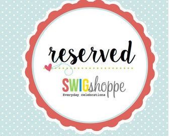 Reserved for Katie Asher Personalized custom flag design and 18 pages printed (216 flags), printed on Kraft colored Cardstock