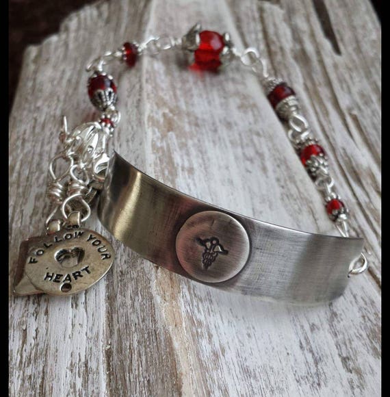 Custom medical identification tag personalized medical alert