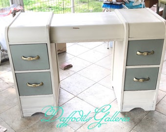 1920 Upscaled Vanity - ASCP Country Grey & Chateau Grey