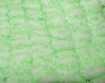 Handmade - Tassels scarf green.