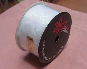 Retro Sopp Iridescent Wired Ribbon Unopened Package