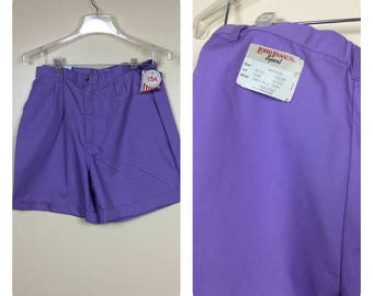 Vintage 80s High waist Shorts ,New with tags Lord Issac 1980s shorts , Sm