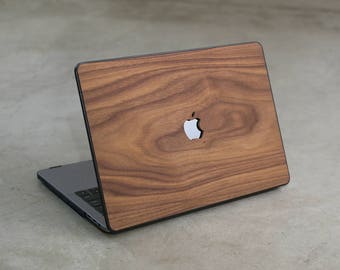 Wood MacBook Case Walnut Hard Shell Real Wood Case for MacBook 12 Pro 13 15 Retina TouchBar 13 Air 11 13