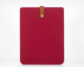 iPad Pro Sleeve - iPad Pro Case - iPad 12.9 Cover - iPad Pro Leather - Felt Case iPad