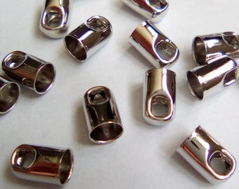 X 10 tips for cord 3mm stainless steel