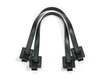 20" byhands Genuine Leather Purse Handles/Bag Strap, Knot End Style (32-5102)