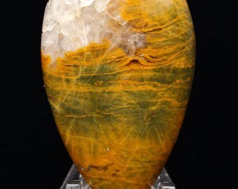 Beautiful Kabamby Ocean Jasper Polished Shield Shape Cabochon
