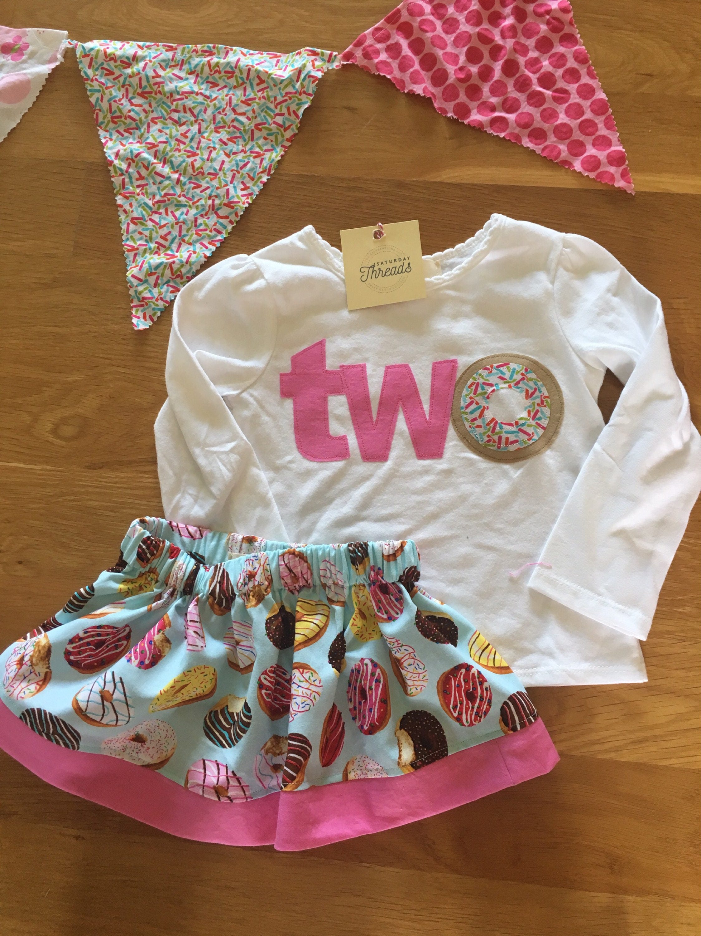 love etsy shirt grow two up party party birthday shirt donut donut girls