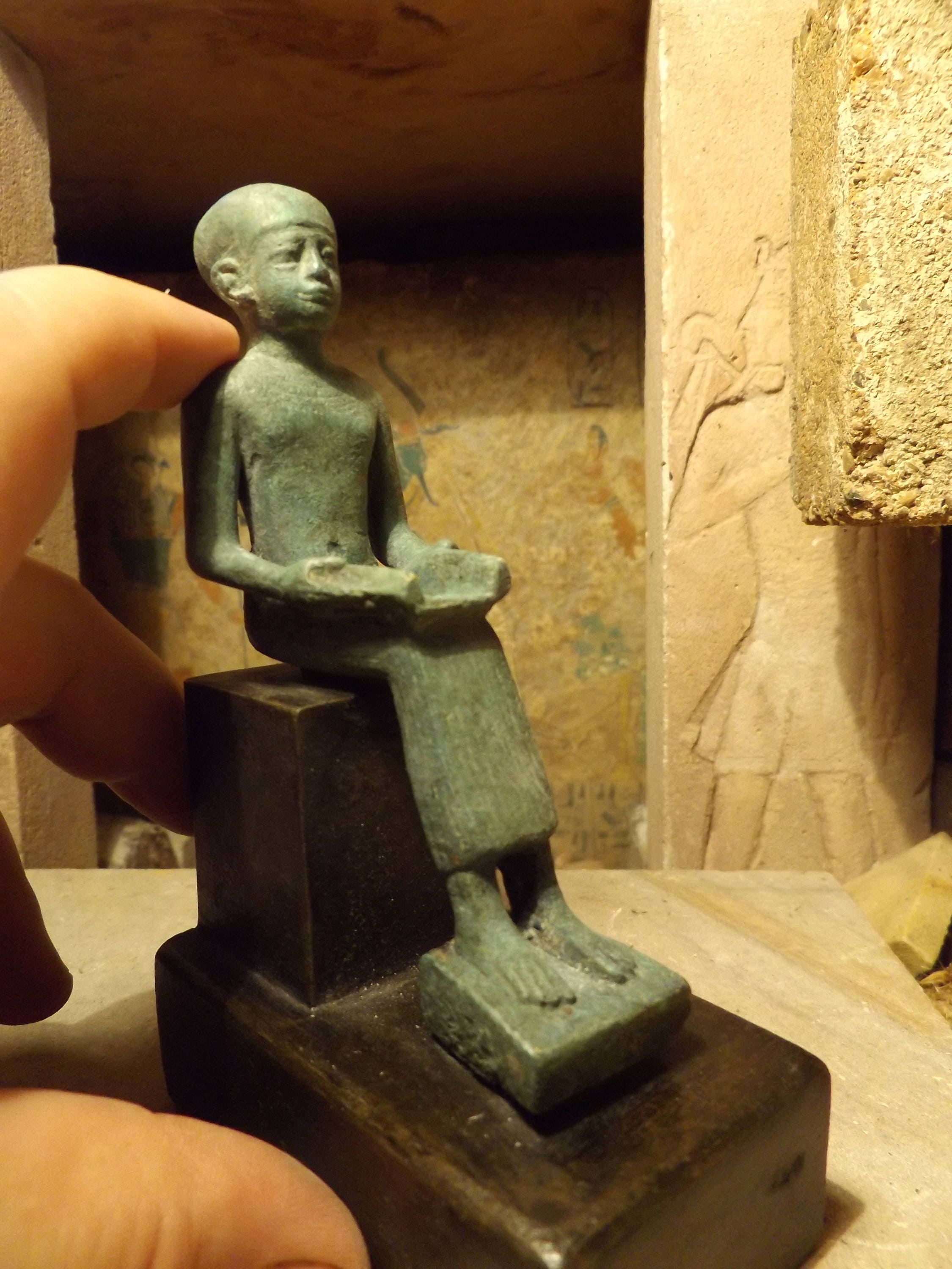 Egyptian statue / sculpture / art Imhotep Architect, Physician