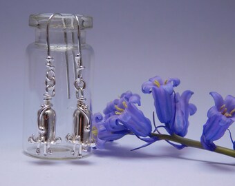 Bluebell Earrings, Bluebells, Earrings, Spring flowers, Woodland