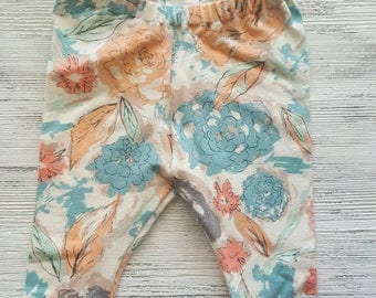 Newborn baby leggings, sale ready to ship