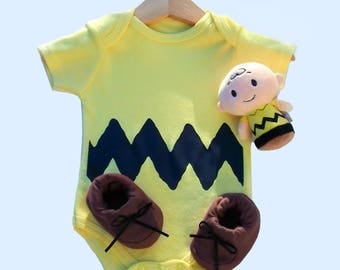 baby charlie brown shirt