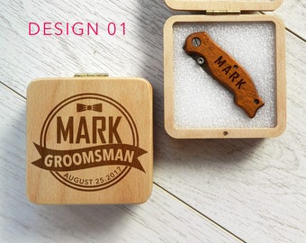 Pocket knife,groomsmen invite,engraved knives,groomsmen knives,personalized knife,groomsmen gift box,groomsmen gifts,wedding gift,groomsmen