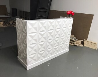Reception Desk With Transaction Counter White Modern Table Reception Desk With Transaction Counter White Modern Table