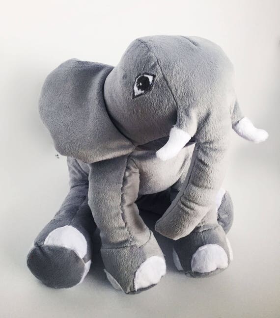 super soft elephant stuffed animal