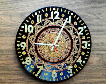 Clock Wall Art cool wall clock | etsy Clock Wall Art cool wall clock | etsy
