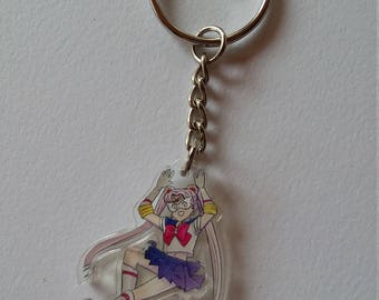 sailor moon plush keychain