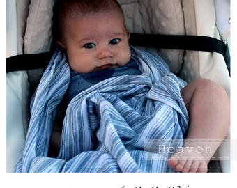 Baby ring sling, Baby carrier, Baby wrap, Sling, Ring sling, GuGaSling Heaven, Cotton, Old shcool, Gift bag