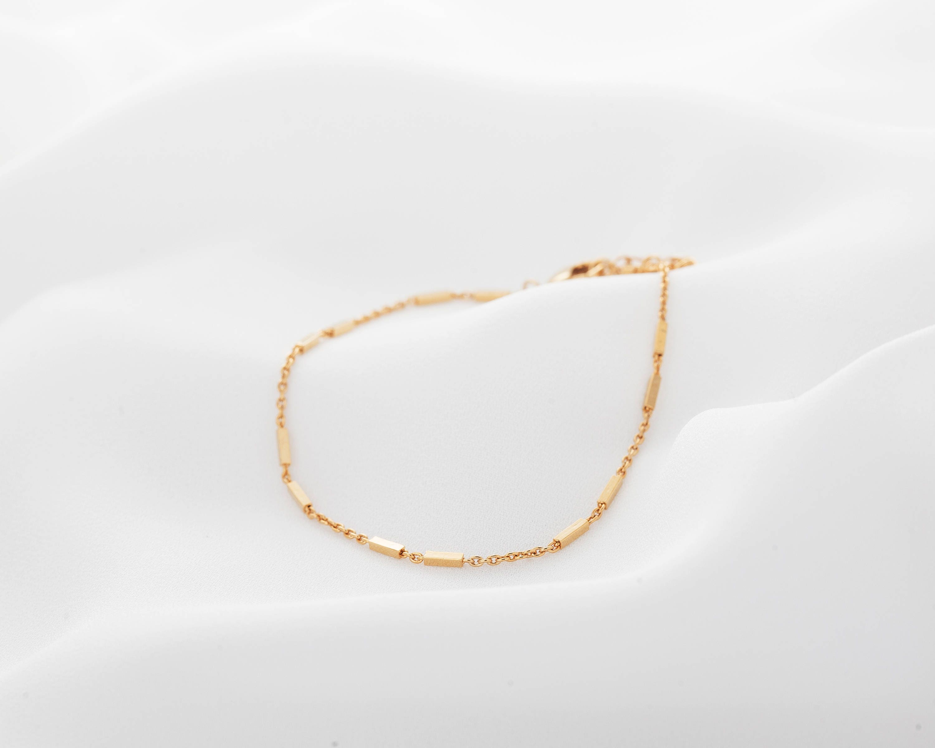 Simple Chain Bracelet Gold Chain Bracelet Tiny Chain