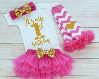 First Birthday Outfit Girl, Cake Smash Outfit, One Birthday Outfit, 1st Birthday Girl, Princess Birthday Outfit, Tutu Outfit, Birthday Gift