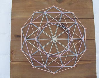 Circle string art | Etsy