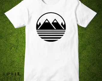Twin Peaks Shirt Mountains Shirt Men Women Unisex Tee shirt
