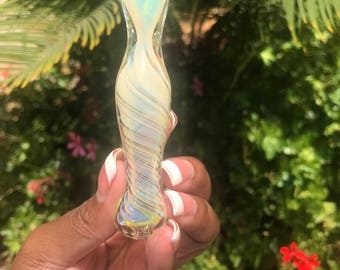 Glass Chllum Pipe, Glass Chillum, One Hitter, Glass Smoking Pipe, Glass Chillum Glitter, Tobacco Pipe, Smoking Pipe, Glass Pipe