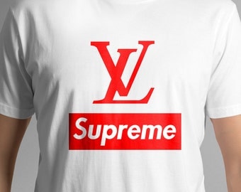 Supreme X Lv T Shirt Brown Ahoy Comics - louis vuitton shirt roblox scale