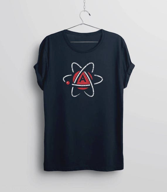 atheist symbol t shirt