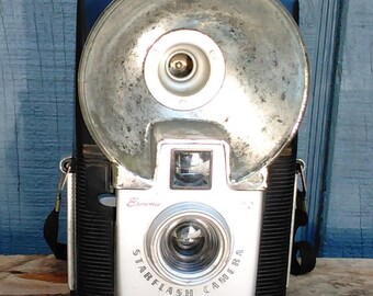Vintage Camera - Vintage Brownie Camera - Kodak Camera - Starflash Kodak Brownie Camera - Vintage Photography