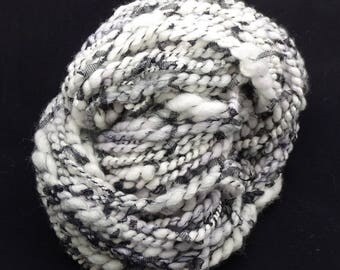 Handspun Bulky Art Yarn- Cruella's Intrigue