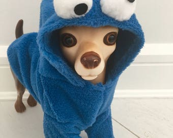Cookie Monster costume by FiercePetFashion