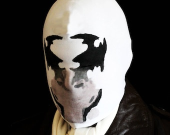 Rorschach mask with REAL moving inkblots